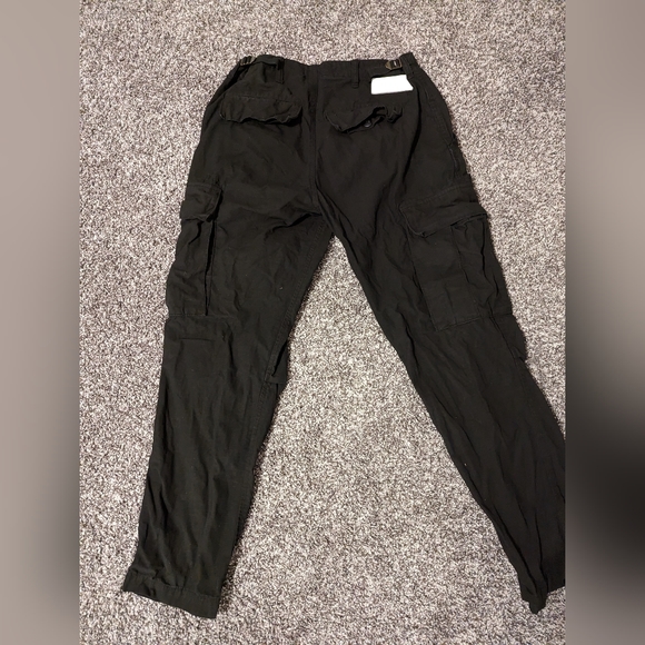 Redone Originals Black Cargo Pants Size 26 - Picture 2 of 5